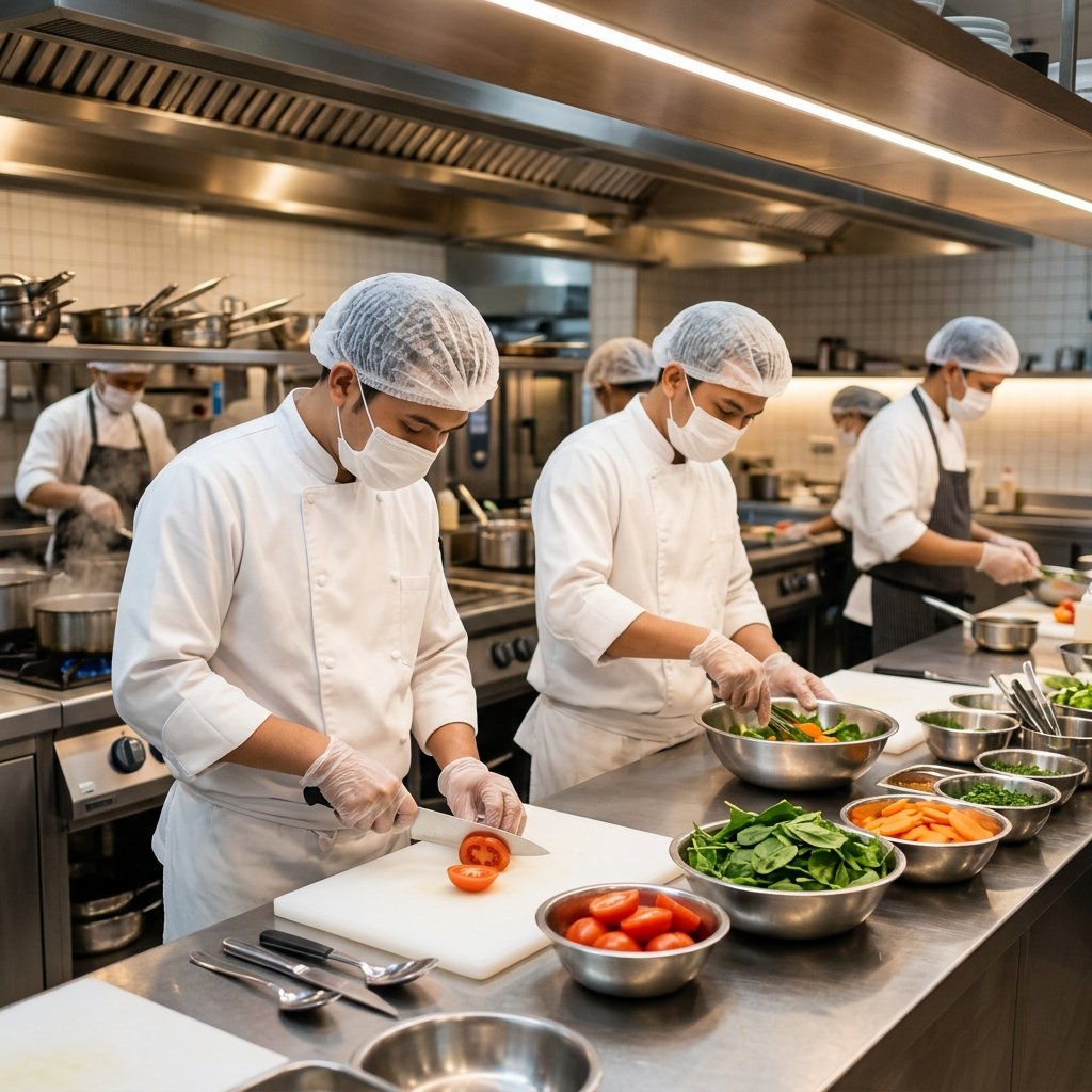 Hygienic Commercial Kitchen - Fresh Roots Tiffin Services