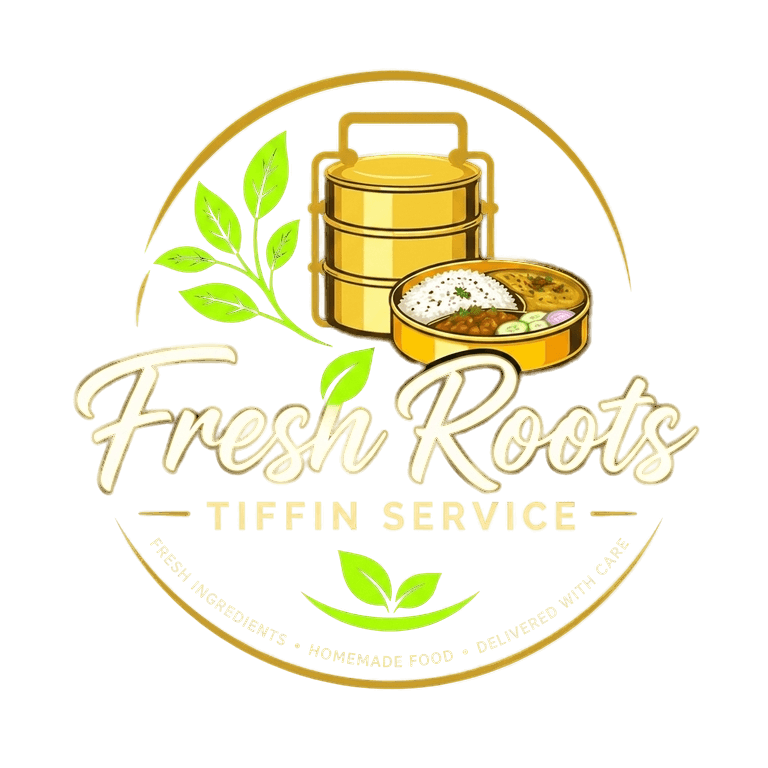 Fresh Roots Tiffin Service Logo