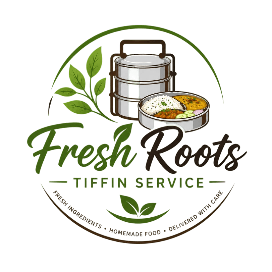 Fresh Roots Tiffin Service Logo